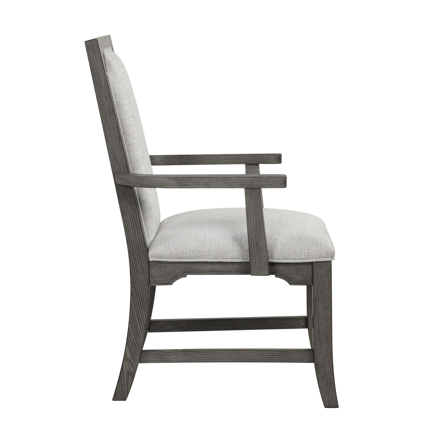 Lisbon - Dining Arm Chair (Set of 2) - Gray