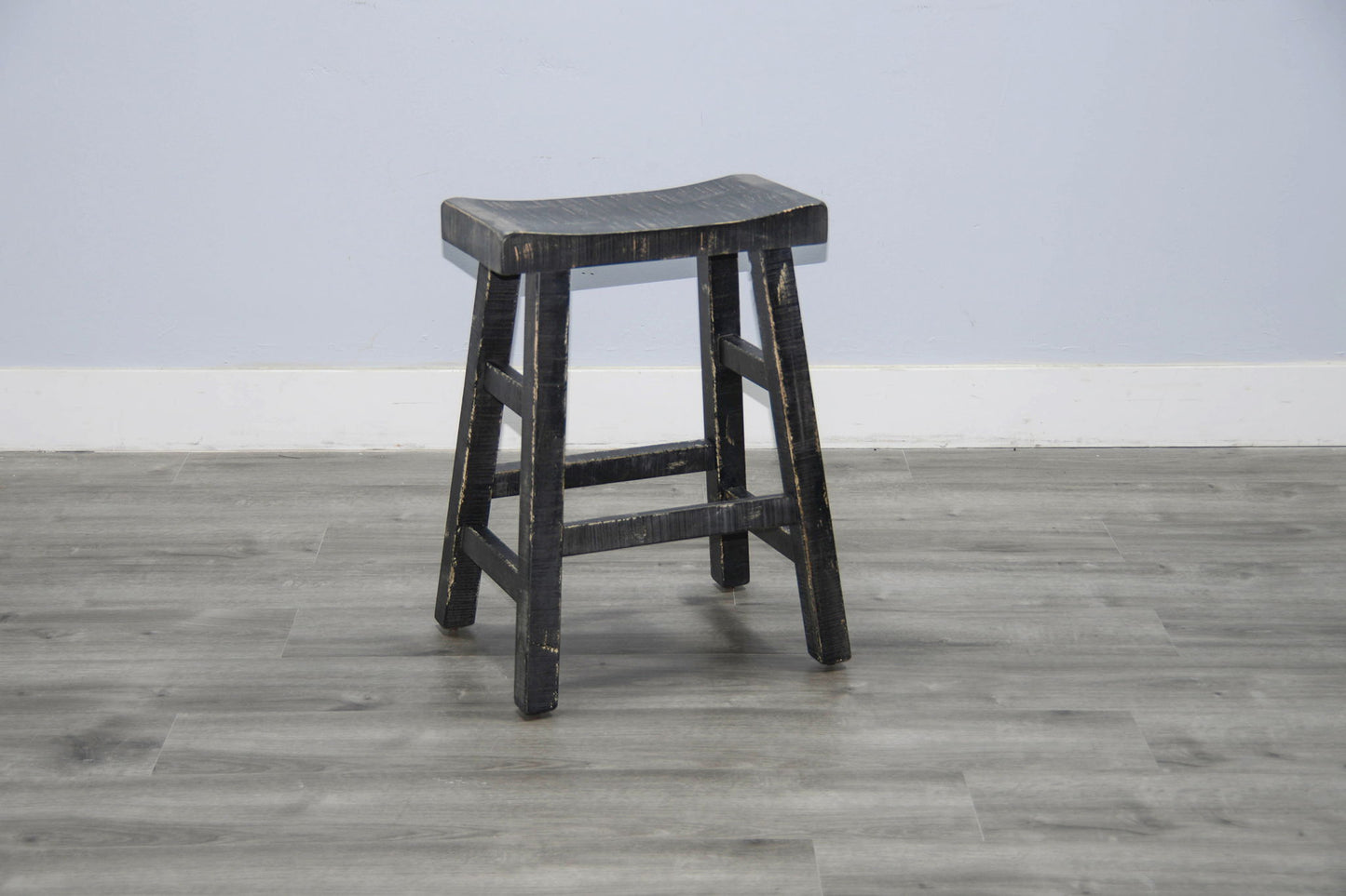 Marina - Stool With Wood Seat (Set of 2)