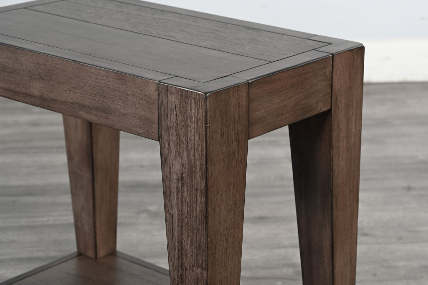 Doe Valley - Mahogany Wood Coffee Table With Casters