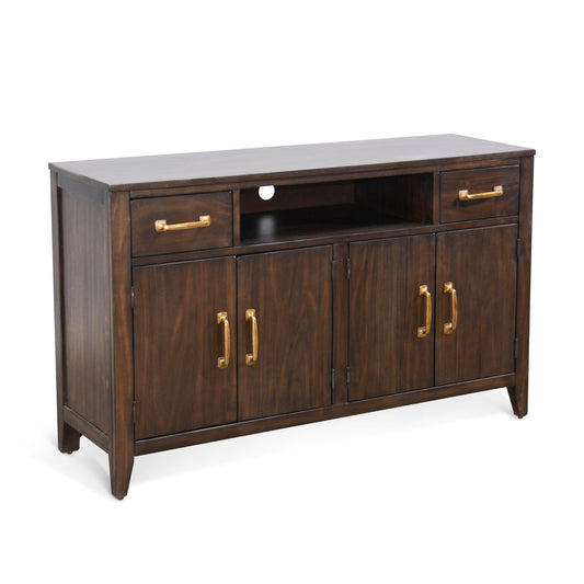 52" Media Console - Coffee Bean