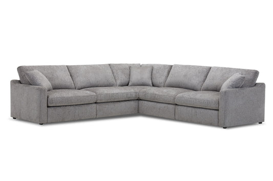 Surrender - 5 Piece Modular Sectional - Burmese Nature