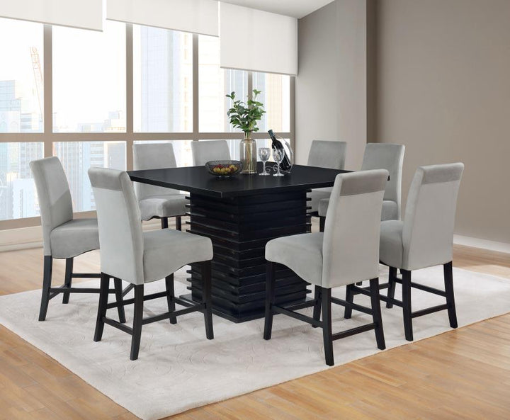 7 PC COUNTER HEIGHT DINING SET