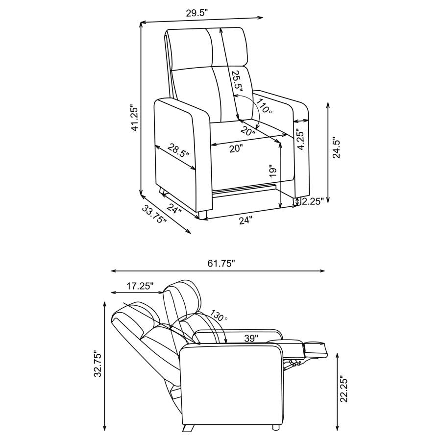 3 PC THEATER SEATING (3R)